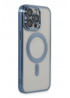 Mey İthalat®  iPhone 14 Pro Max Kılıf Kross Magneticsafe Kapak - Sierra Blue