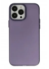 Mey İthalat®  iPhone 14 Pro Max Kılıf Modos Metal Kapak - Mor