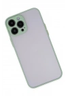 Mey İthalat®  iPhone 14 Pro Max Kılıf Montreal Silikon Kapak - Turkuaz
