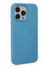 Mey İthalat®  iPhone 14 Pro Max Kılıf Nano içi Kadife Silikon - Mavi