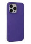 Mey İthalat®  iPhone 14 Pro Max Kılıf Nano içi Kadife Silikon - Mor