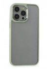 Mey İthalat®  iPhone 14 Pro Max Kılıf Power Silikon - Yeşil