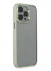 Mey İthalat®  iPhone 14 Pro Max Kılıf Power Silikon - Yeşil