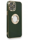Mey İthalat®  iPhone 14 Pro Max Kılıf Store Silikon - Yeşil