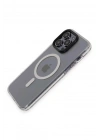 Mey İthalat®   iPhone 14 Pro Max Kılıf Tigra Magsafe Kapak - Beyaz