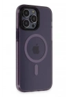 Mey İthalat®   iPhone 14 Pro Max Kılıf Tigra Magsafe Kapak - Derin Mor