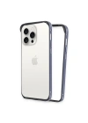 Mey İthalat®  iPhone 14 Pro Max Land Bumper Koruma Kapak - Lacivert