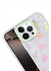 Mey İthalat®   iPhone 14 Pro Max Lumi Desenli Kapak - Yeşil