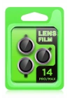 Mey İthalat®  iPhone 14 Pro Max Raze Metal Kamera Lens - Gümüş