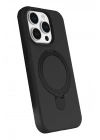 Mey İthalat®   iPhone 14 Pro Max Regal Magsafe Standlı Kapak - Siyah