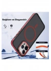 Mey İthalat®  iPhone 14 Pro Max Winner Magsafe Kapak - Derin Mor