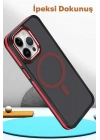 Mey İthalat®  iPhone 14 Pro Max Winner Magsafe Kapak - Derin Mor