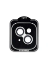 Mey İthalat®  iPhone 14 PVD Metal Kamera Lens - Gümüş