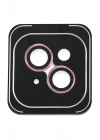 Mey İthalat®  iPhone 14 PVD Metal Kamera Lens - Pembe