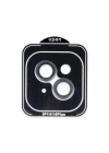 Mey İthalat®  iPhone 14 PVD Metal Kamera Lens - Siyah