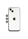 Mey İthalat®  iPhone 14 Shine Kamera Lens - Gümüş