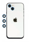 Mey İthalat®  iPhone 14 Shine Kamera Lens - Mavi