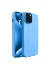 Mey İthalat®  iPhone 15 Kılıf First Silikon - Mavi