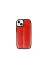 Mey İthalat®  iPhone 15 Kılıf Flip Cover - Kırmızı
