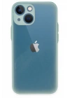 Mey İthalat®  iPhone 15 Plus Kılıf Montreal Silikon Kapak - Açık Yeşil
