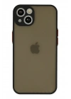 Mey İthalat®  iPhone 15 Plus Kılıf Montreal Silikon Kapak - Siyah