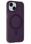 Mey İthalat®  iPhone 15 Plus Tuna PC Slim Magsafe Kapak - Derin Mor