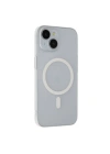 Mey İthalat®  iPhone 15 Plus Tuna PC Slim Magsafe Kapak - Şeffaf