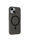 Mey İthalat®  iPhone 15 Plus Tuna PC Slim Magsafe Kapak - Siyah
