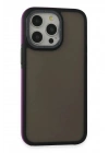 Mey İthalat®  iPhone 15 Pro Harvel Kapak - Derin Mor