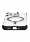 Mey İthalat®  iPhone 15 Pro Hilton Magsafe Kapak - Siyah