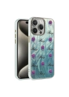 Mey İthalat®  iPhone 15 Pro Kılıf Blade Aynalı Desenli Kapak - Desen 9