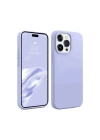 Mey İthalat®  iPhone 15 Pro Kılıf First Silikon - Lila