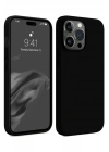 Mey İthalat®  iPhone 15 Pro Kılıf First Silikon - Siyah