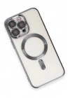 Mey İthalat®  iPhone 15 Pro Kılıf Kross Magneticsafe Kapak - Titan Gri