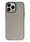 Mey İthalat®  iPhone 15 Pro Kılıf Modos Metal Kapak - Siyah