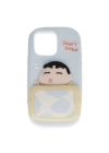 Mey İthalat®  iPhone 15 Pro Kılıf Poky Karakter Silikon Kapak - Desen 3