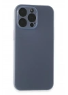Mey İthalat®  iPhone 15 Pro Kılıf Puma Silikon - Mavi