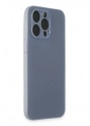 Mey İthalat®  iPhone 15 Pro Kılıf Puma Silikon - Mavi