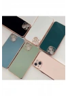 Mey İthalat®  iPhone 15 Pro Kılıf Volet Silikon - Pembe