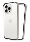 Mey İthalat®  iPhone 15 Pro Land Bumper Koruma Kapak - Titan Gri