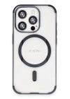 Mey İthalat®  iPhone 15 Pro Max Hilton Magsafe Kapak - Lacivert