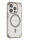 Mey İthalat®  iPhone 15 Pro Max Hilton Magsafe Kapak - Titan Gri