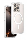 Mey İthalat®   iPhone 15 Pro Max Hulk Magsafe Kapak - Beyaz