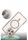Mey İthalat®   iPhone 15 Pro Max Hulk Magsafe Kapak - Siyah