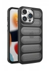 Mey İthalat®  iPhone 15 Pro Max Kılıf Airmax Silikon Kapak - Siyah