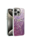 Mey İthalat®  iPhone 15 Pro Max Kılıf Blade Aynalı Desenli Kapak - Desen 1