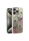 Mey İthalat®  iPhone 15 Pro Max Kılıf Blade Aynalı Desenli Kapak - Desen 6