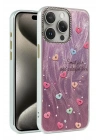 Mey İthalat®  iPhone 15 Pro Max Kılıf Blade Aynalı Desenli Kapak - Desen 8