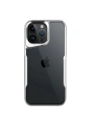 Mey İthalat®  iPhone 15 Pro Max Kılıf Boyi Silikon Kapak - Gümüş