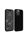 Mey İthalat®  iPhone 15 Pro Max Kılıf First Silikon - Siyah